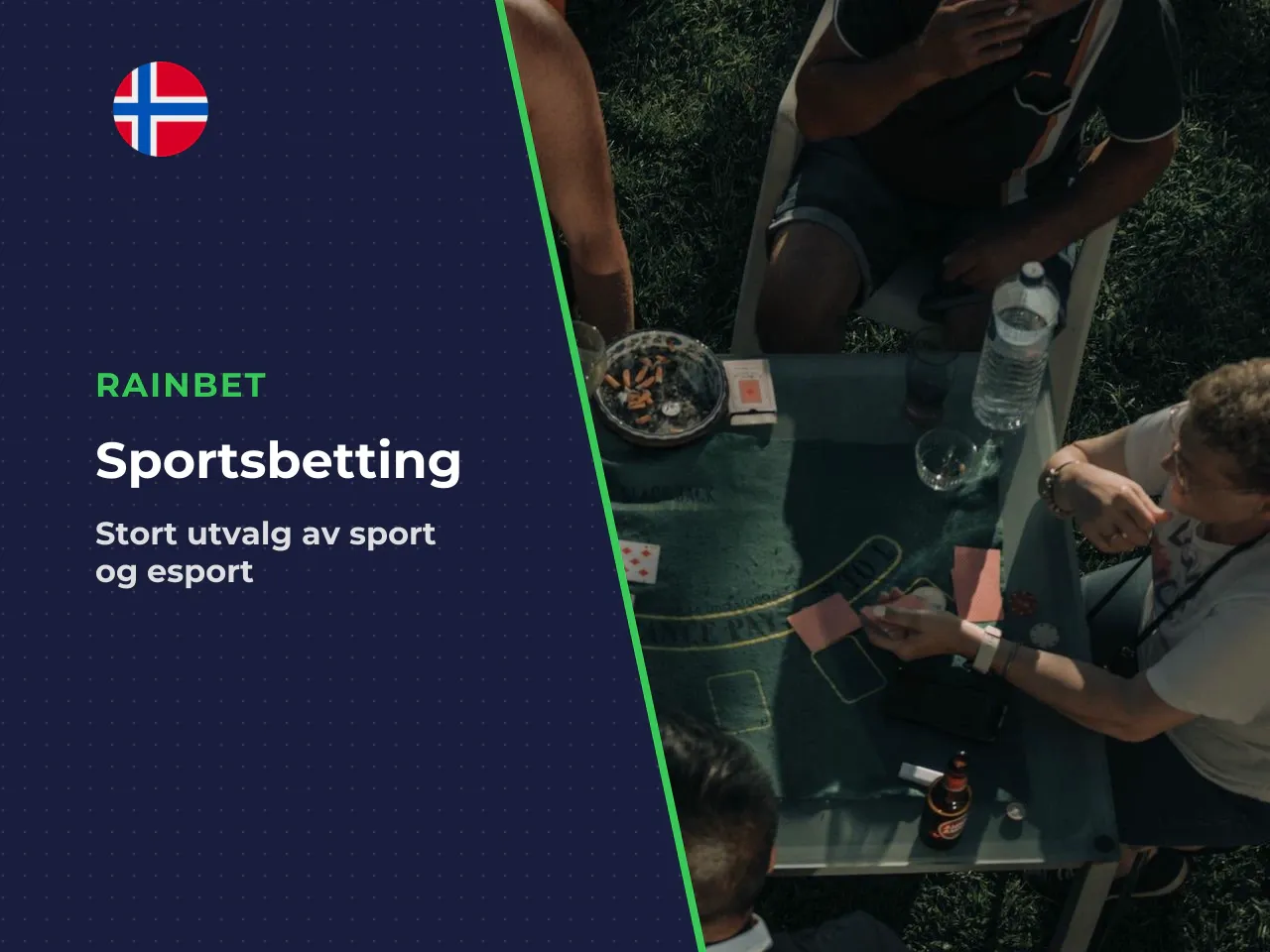Tradisjonell sport, live betting og e-sport-dekning