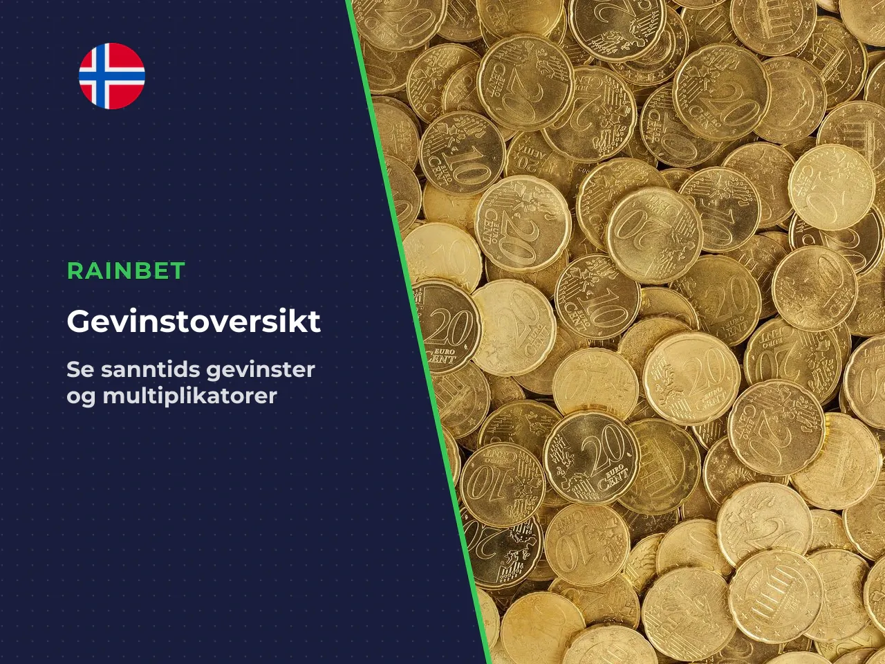 Feed-listene viser gevinster på toppen, presentert
