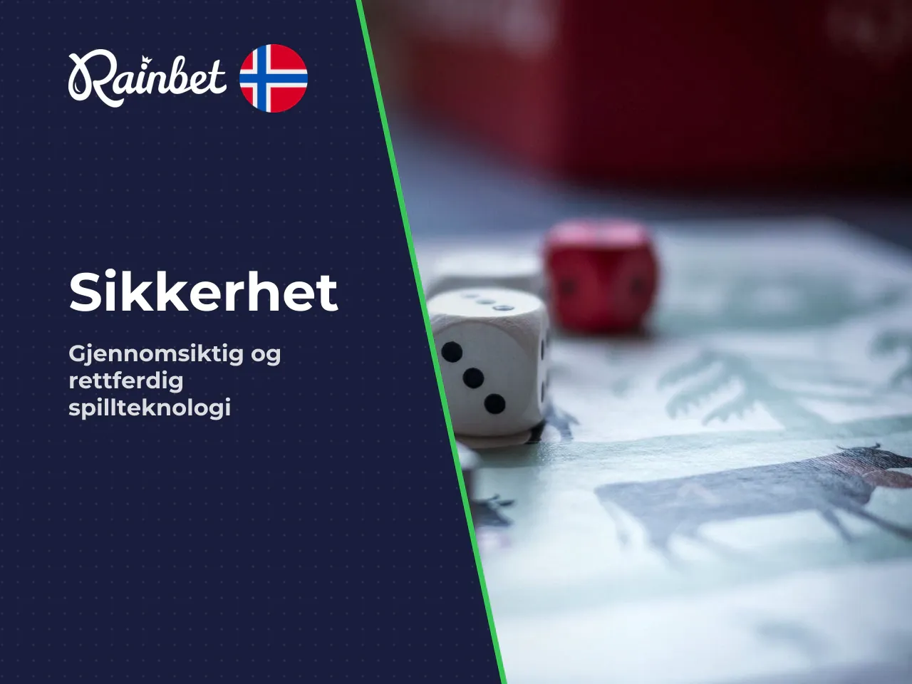 Signaler om legitimitet og tillit. Rainbet
