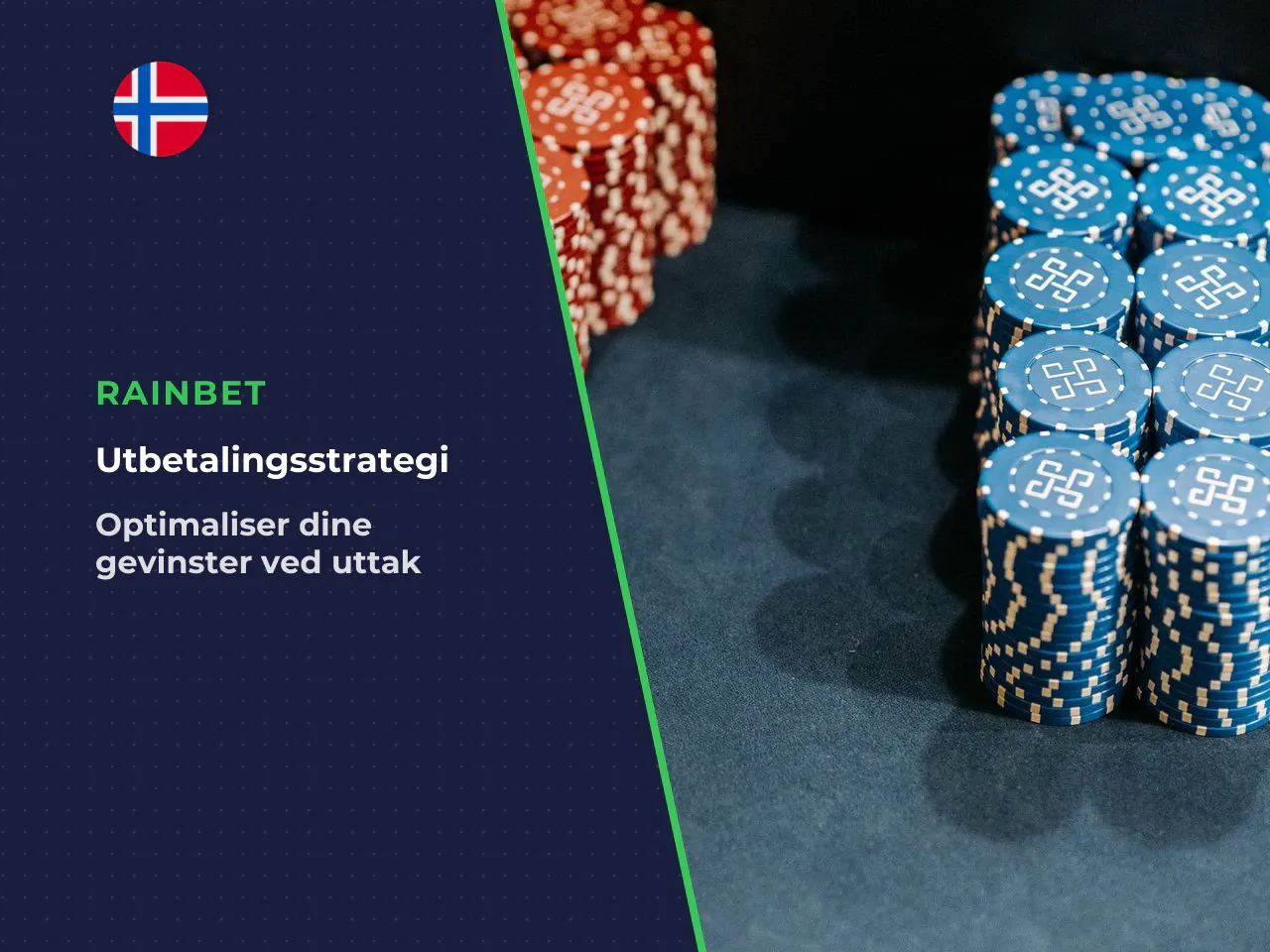 Tidlig cash out sammenlignet med det