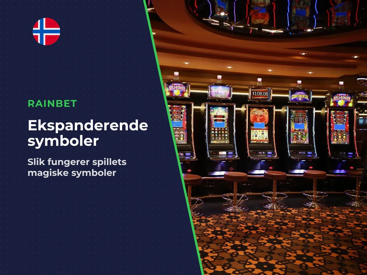 Hva det ekspanderende symbolet betyr i