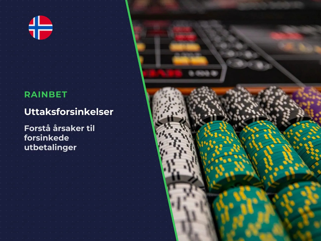 Hvorfor withdraw kan bli forsinket. Selv