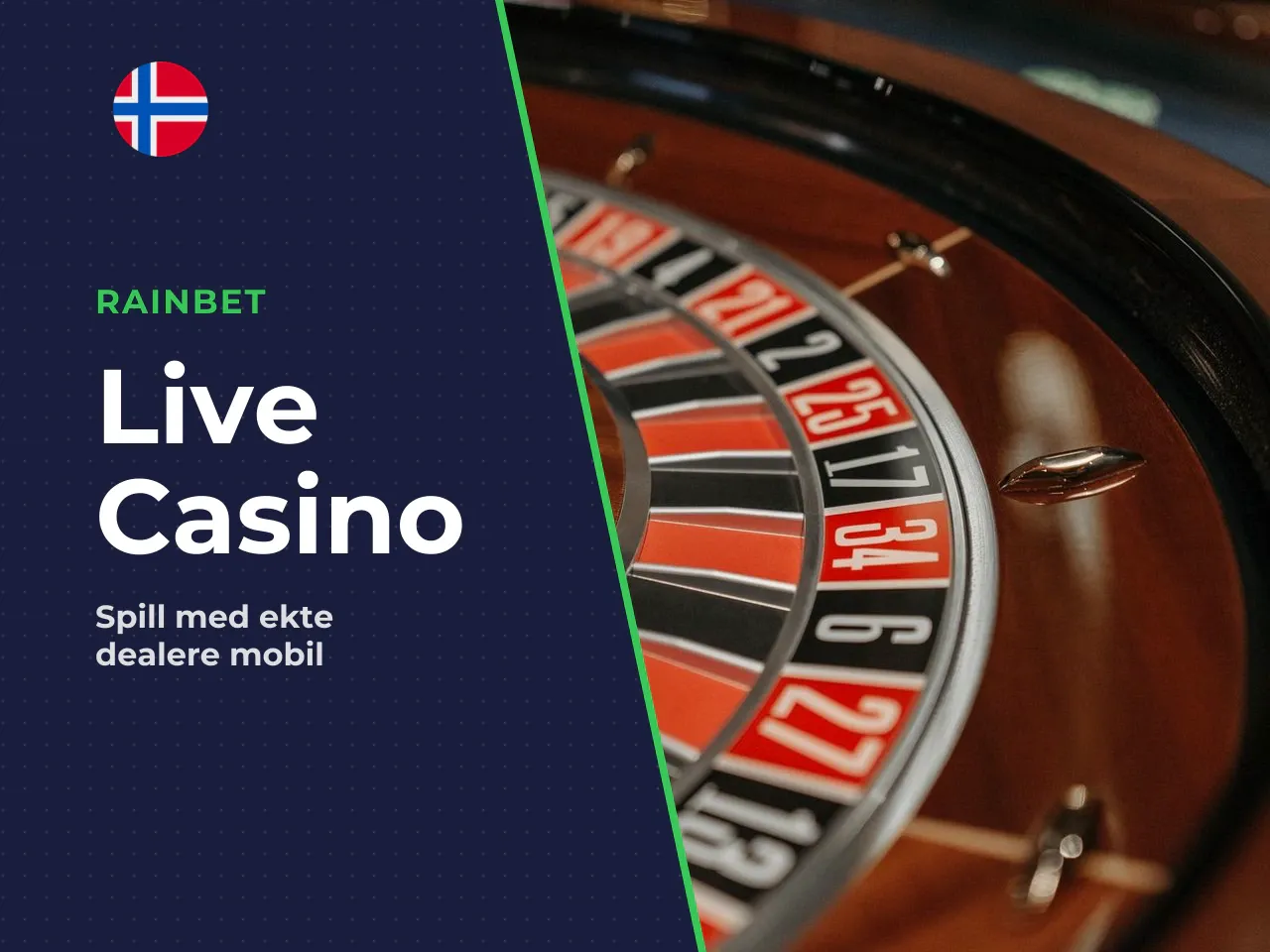 Live casino and popular games on