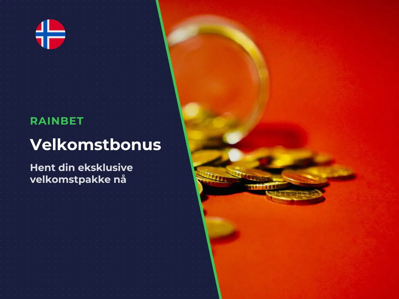 Hva Rainbet-promokoden gir nye brukere. En