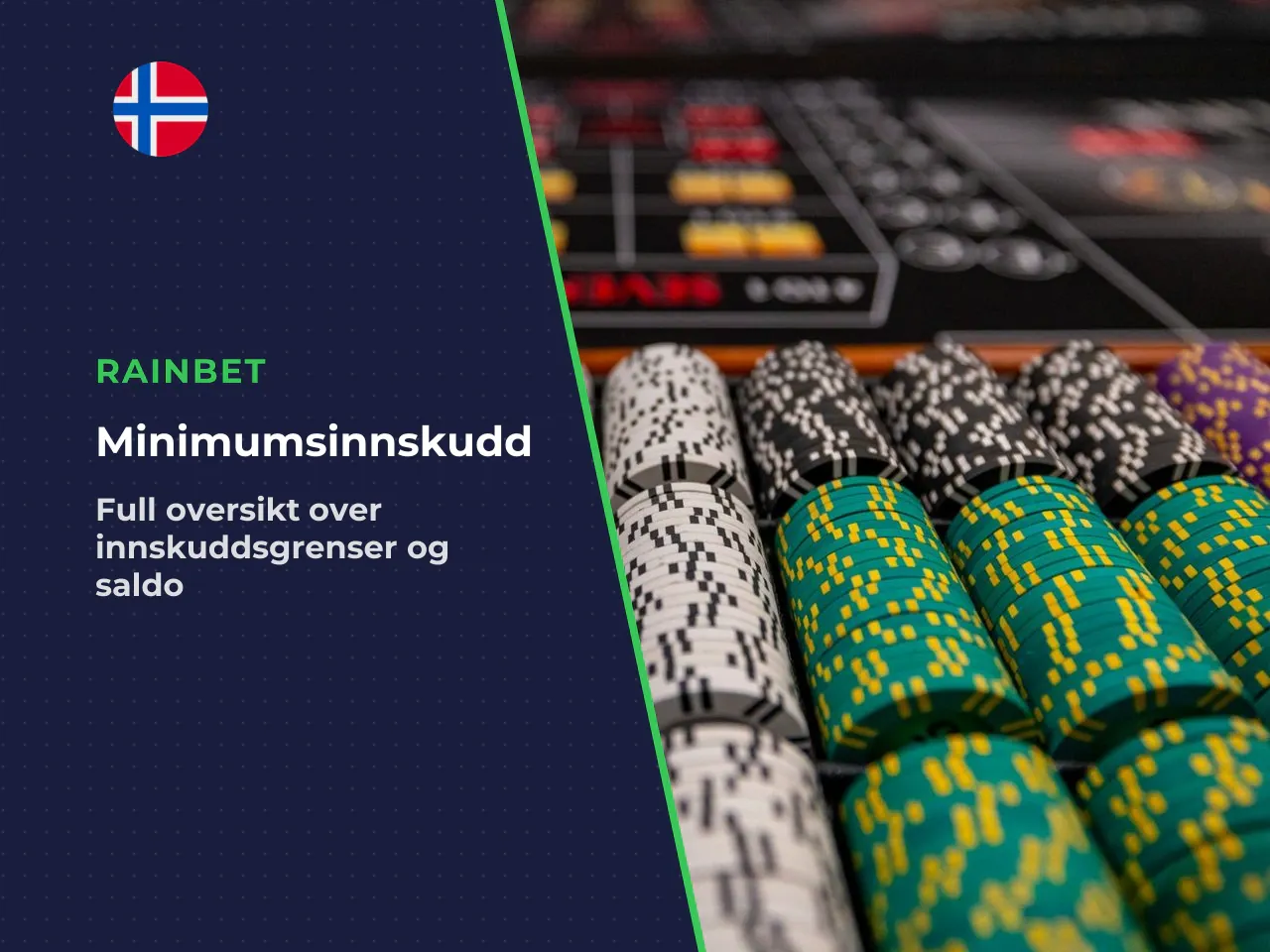 Minimum deposit on Rainbet and how