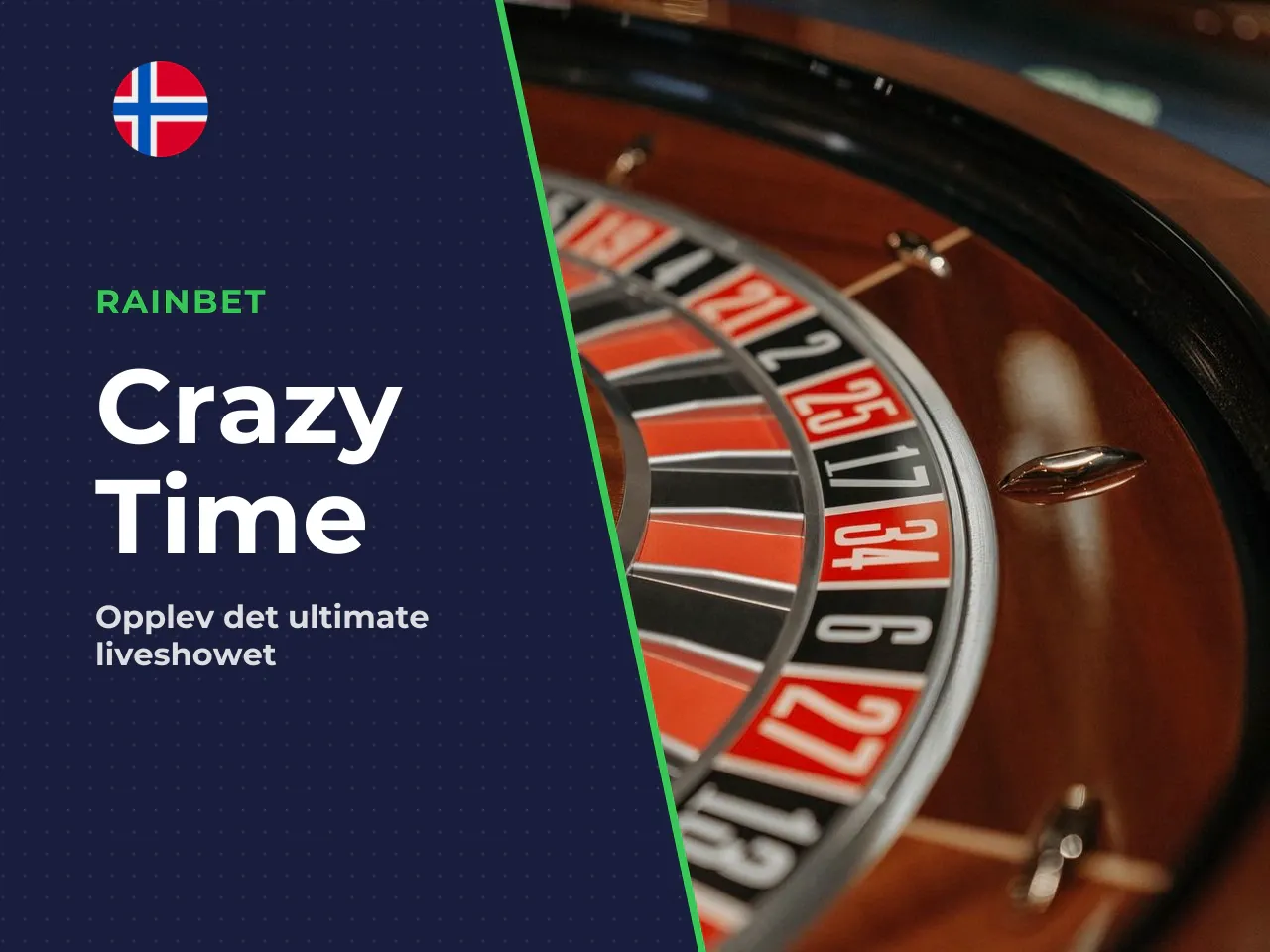 Crazy Time som live casino game