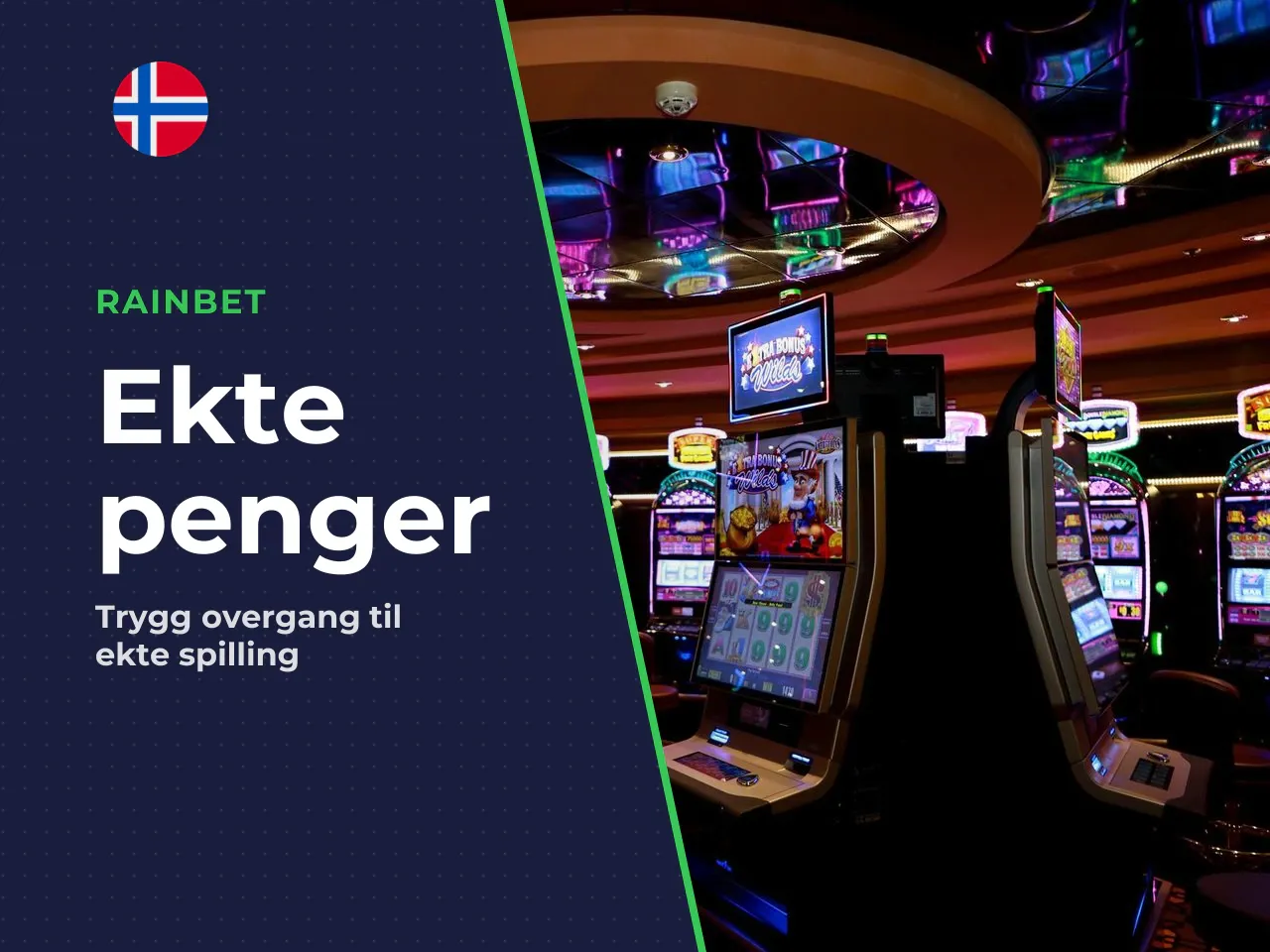 Hvem passer ekte penger-modus for. Overgangen