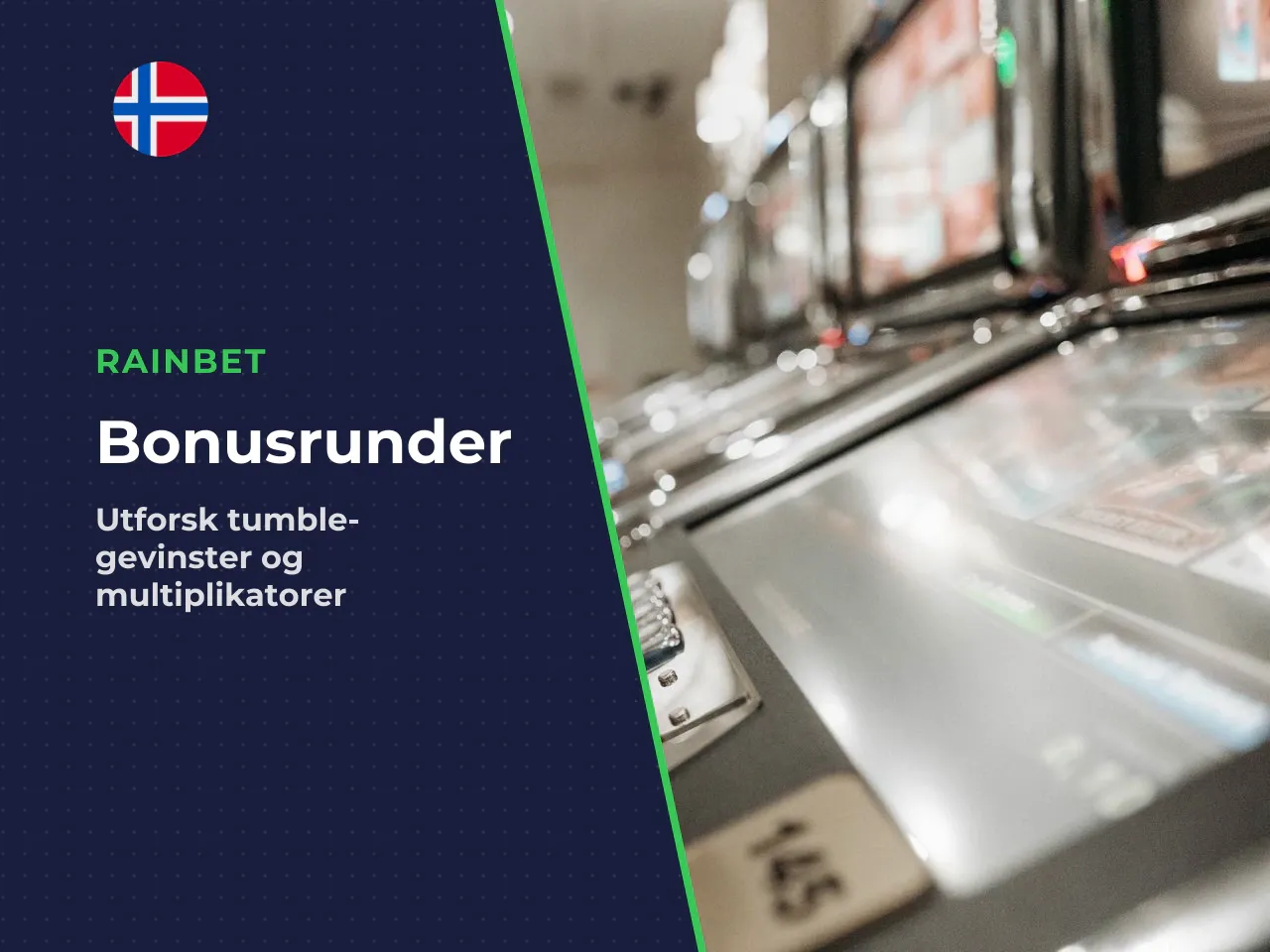 Tumble og multipliers i bonusrunder. Tumble-strukturen