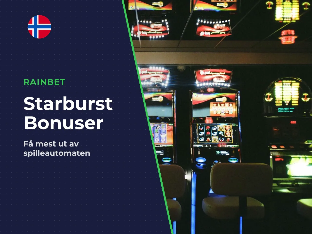Starburst bonus, free spins og bonus