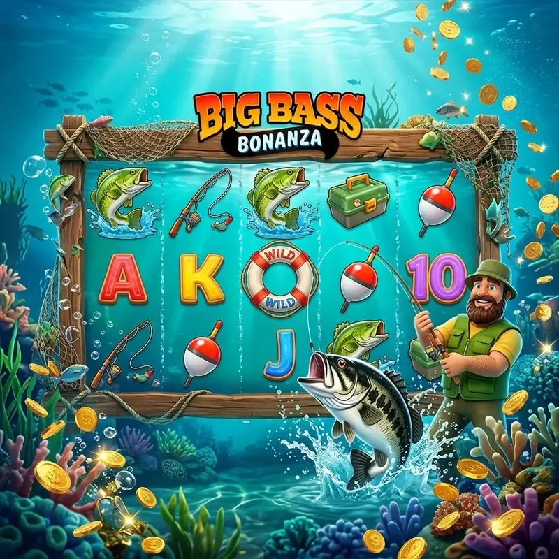 Big Bass Bonanza demo, spill gratis