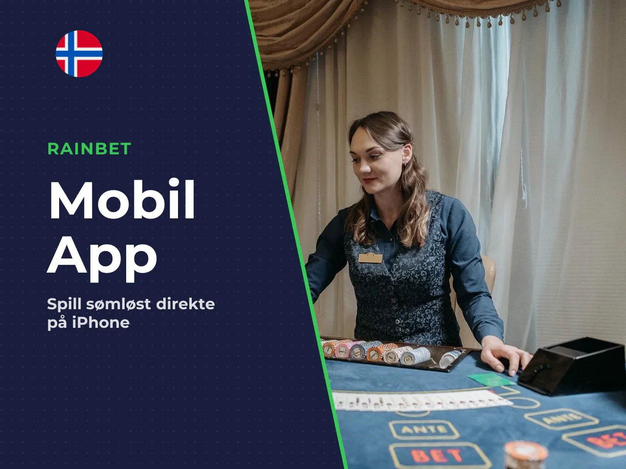 Rainbet on iPhone and iOS app
