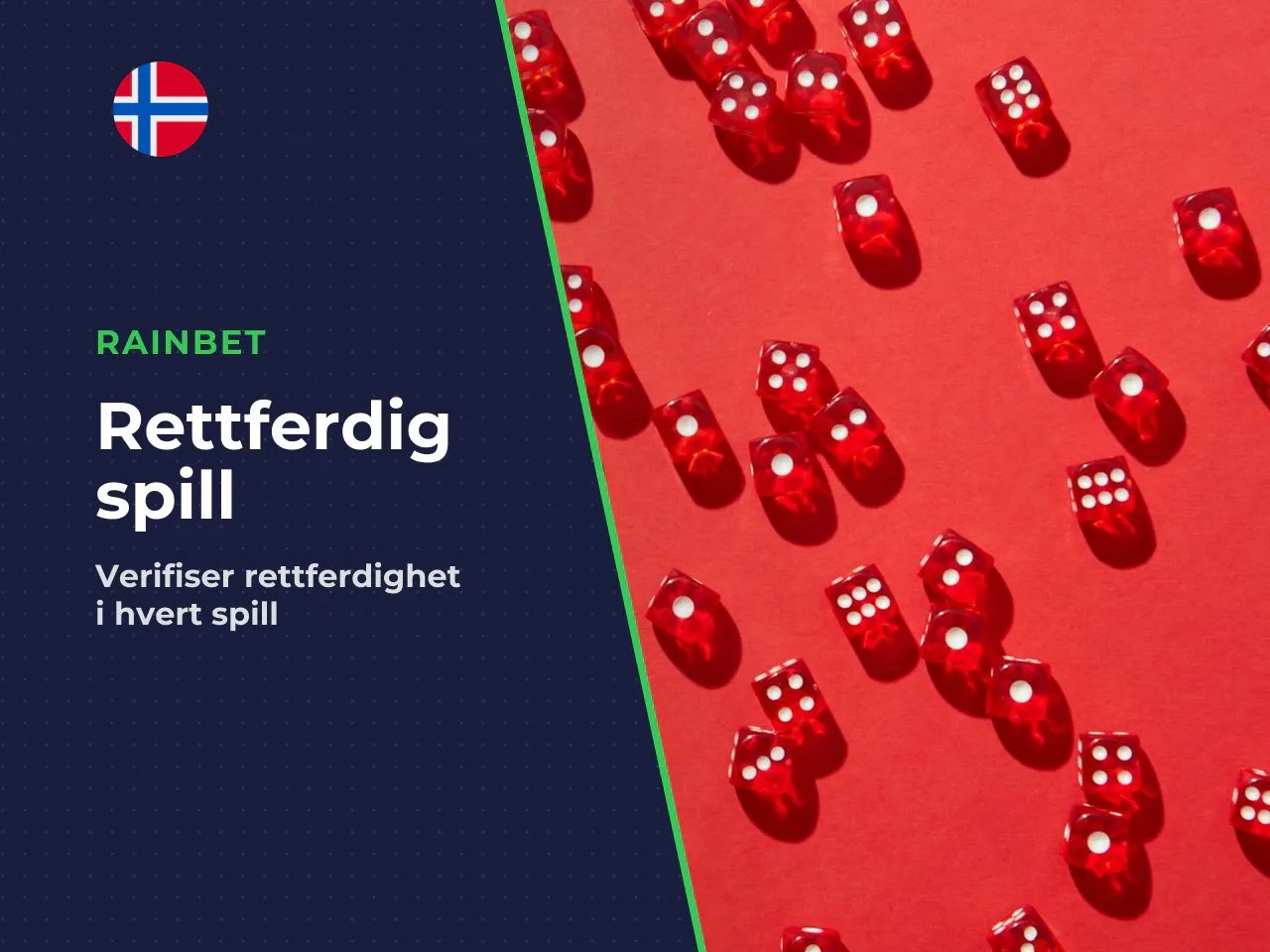 Hvordan provably fair fungerer. Rainbet Originals