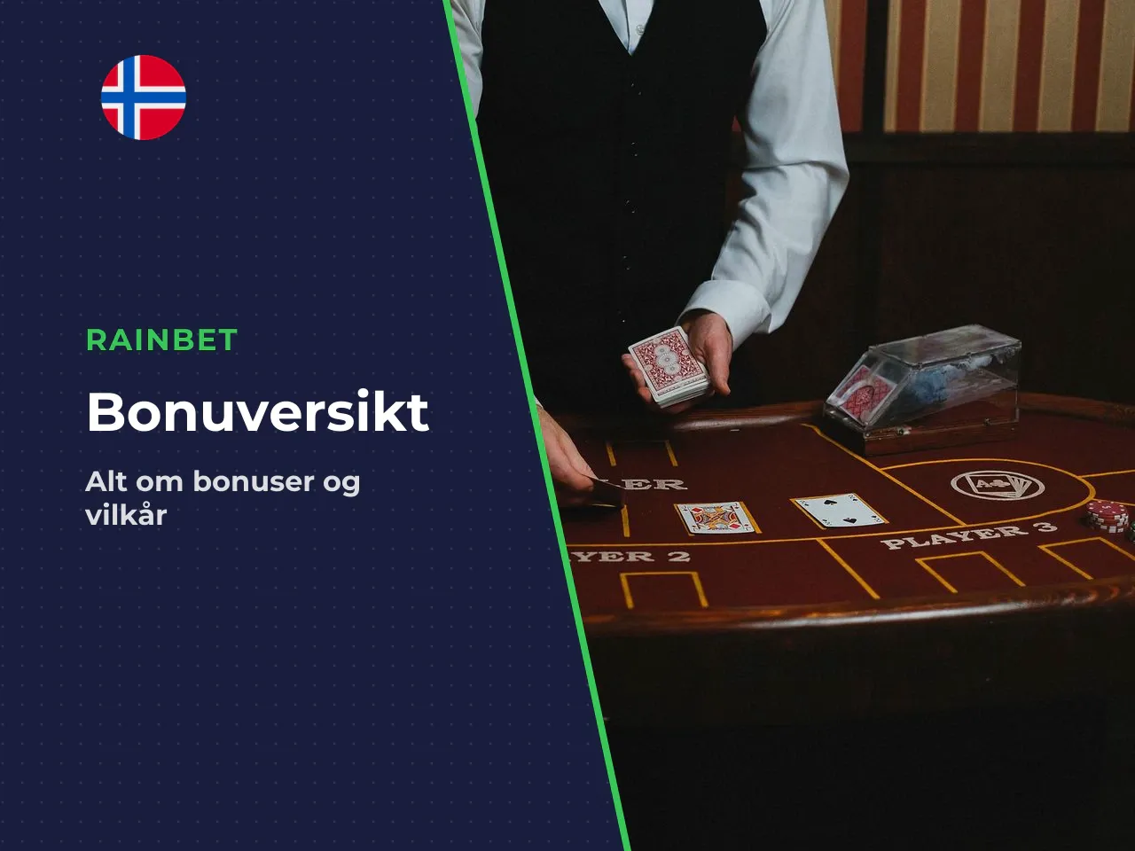 Kort oppsummert - Velkomstbonusen på Rainbet