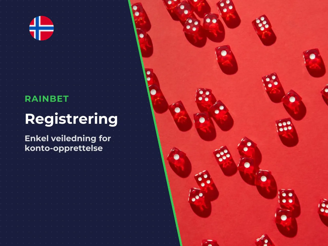 Hvordan opprette account rainbet og åpne