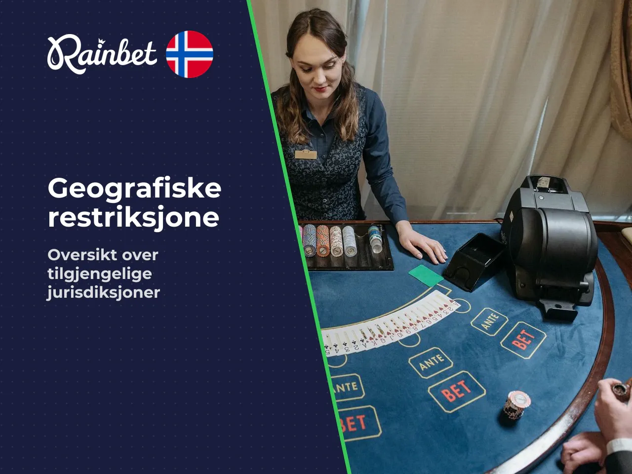 Støttede og forbudte land. Rainbet oppgir