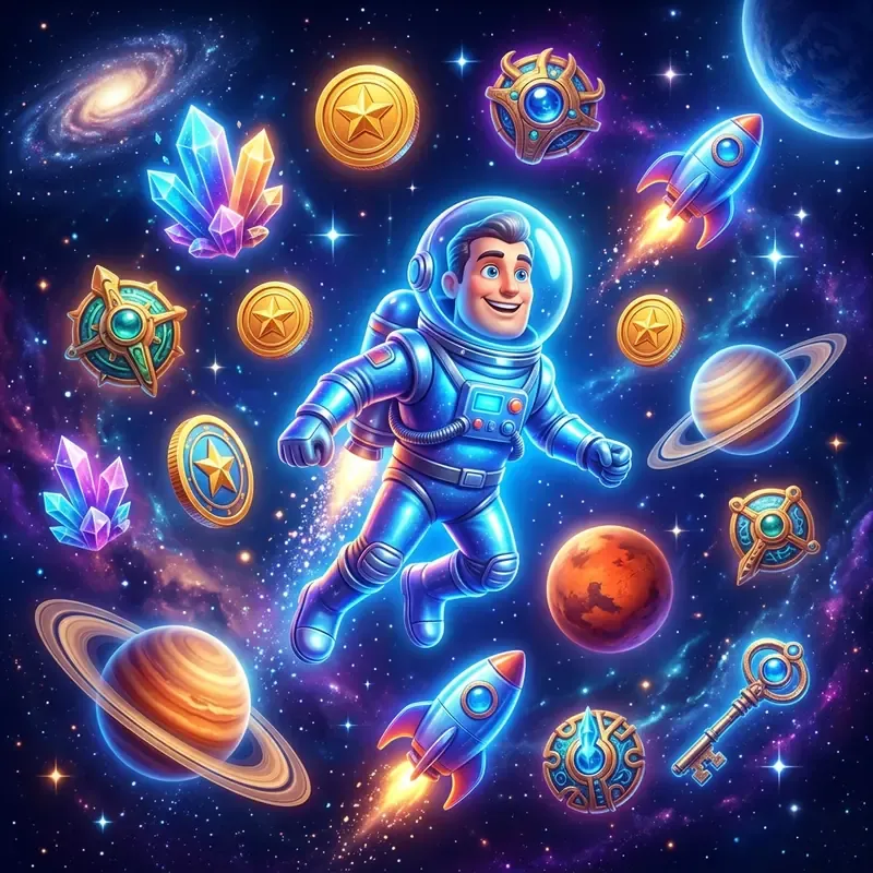 Spaceman slik spiller du online, tester