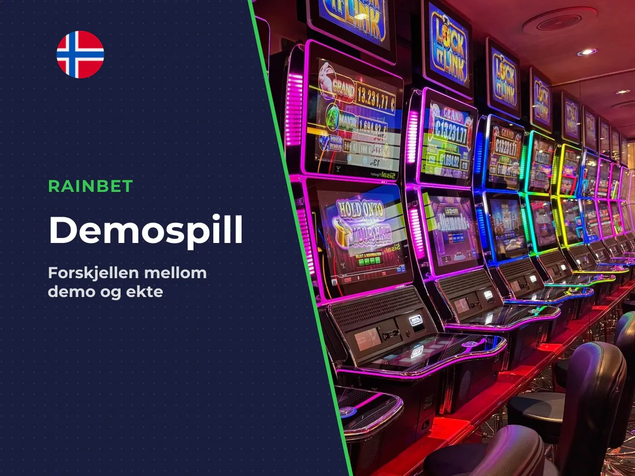 Forskjellen på demo og ekte penger